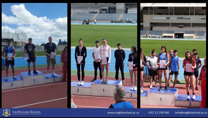 Senior Boys & Girls Athletics Teams at Nicosia Competition